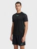Hummel T-Shirt Hmlblaze Herren in BLACK/POOL BLUE