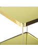 Beliani Beistelltisch ALSEA in Gold - (W) 29 x (H) 60 x (L) 29 cm