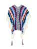 usha FESTIVAL Women Poncho in Lila Mehrfarbig