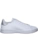 Adidas Sportswear Schnürschuhe in white/silver met