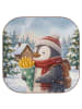 Mr. & Mrs. Panda Bierdeckel Pinguin Winter Pommes Design ohne Sp... in Weiß