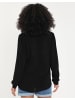 Threadbare Hemdbluse THB Catheryn V Neck Blouse in Black
