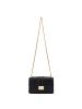 Seidenfelt Roros Umhängetasche 23 cm in black - gold