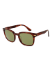 Serengeti Unisex Sonnenbrille Rechtwinklig Braun