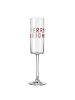 Butlers Butlers Sektglas MERRY & BRIGHT in Grün, Rot, Rose