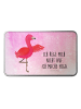 Mr. & Mrs. Panda Blechdose Flamingo Yoga mit Spruch in Aquarell Pink