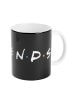 United Labels Friends Tasse - Logo  320 ml in schwarz