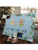 Mr. & Mrs. Panda Tee Adventskalender Waldtiere Aloha mit Spruch in Eisblau