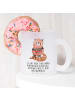 Mr. & Mrs. Panda Tee Tasse Roter Panda mit Spruch in Transparent