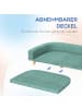 Pawhut Hundesofa Grün 98L x 67B x 25H cm