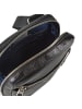 Guess Monaco Mini Bag Umhängetasche Leder 18 cm in black