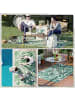 Outsunny Outdoorteppich,152L x 243B cm,Dunkelgrün