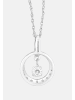 Diamant Exquis Halskette aus 585 Weißgold mit Diamant