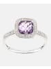 Diamant L'éternel Ring aus 375 Weißgold mit Diamant mit Amethyst