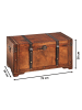 kobolo Truhe TROVE70 in Braun