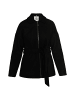 DreiMaster Damen Übergangsjacke Aus Wollgemisch in Schwarz