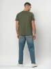 Kappa T-Shirt KMCafers in Green Blackish