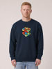 wat? Apparel Sweatshirt Pixel Zauberwürfel in Dunkelblau