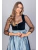 Edelnice Dirndlbluse Martha Schwarz in schwarz