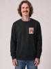 wat? Apparel Sweatshirt Tarot The Coffee in Schwarz