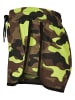 Urban Classics Hot Pants in frozenyellow camo