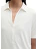 Marc O'Polo Jerseybluse im Polo-Stil regular in White Cotton
