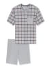 Schiesser Pyjama Comfort Nightwear in Grau