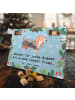Mr. & Mrs. Panda Adventskalender Hund Basset Hound Moment mit Sp... in Eisblau
