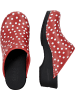Sanita Comfortwear Clog "Original-Fenja Open" in Rot
