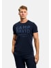 CAMP DAVID  T-Shirt 'Game.Set.Match' in dunkelblau