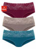 Vivance by Lascana Slip in taupe, petrol, bordeaux