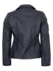 Otto Kern Lederjacke Lammnappa in Navy