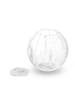 relaxdays Hamsterball in Transparent/ Weiß - Ø 18,5 cm