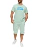 S. Oliver Rundhals T-Shirt für Herren in olive