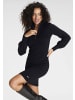 Laura Scott Strickkleid in schwarz