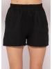 SASSYCLASSY Musselin Shorts in Schwarz