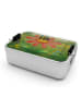 Mr. & Mrs. Panda Bento Box Hummel Blume Design ohne Spruch in Weiß
