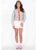 myMo Cardigan in grey melange multicolor