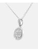 Diamant L'éternel Halskette mit Anhänger aus 375 Weißgold mit Diamant