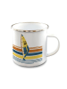 GreenBomb Enamel Mug Nature Hard Surf in Weiß