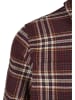 Urban Classics Long Sleeve Shirt in cherry/honey