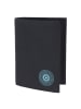 oxmox New Cryptan Geldbörse RFID Schutz 10 cm in schwarz-circle bloom cyan