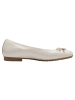 Tamaris COMFORT Ballerina in CREAM PATEN