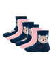 ewers 6er-Set Socken 6er Pack Bär in blau