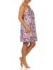 NORMANN Ärmelloses Spaghetti Nachthemd floralem print - 62564 in rosa