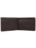 mano Don Leonardo Geldbörse RFID Leder 12 cm dunkelbraun