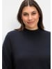 sheego Strickpullover in tiefblau