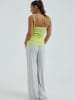 Seamless Basic Top Cotton in Neon Yellow