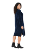 Ulla Popken Strickkleid in tintenblau