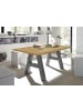58 aufm Kessel ESSZIMMERTISCH Elia 4 200 x 100 x 75 Esstisch Graphit/Asteiche